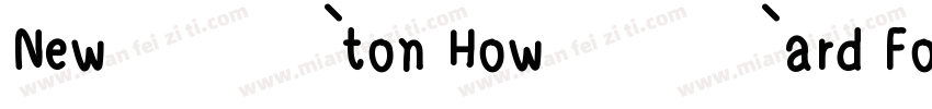 Newton Howard Font I字体转换